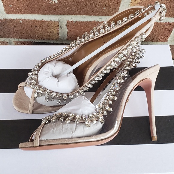 Aquazzura Temptation Nude Heels - Picture 2 of 8